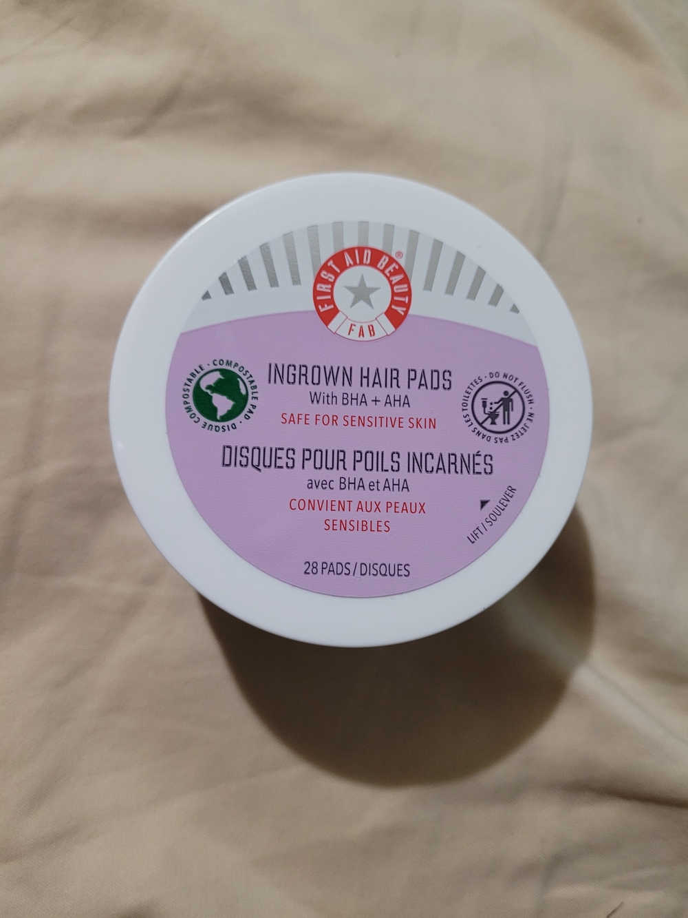 First Aid Beauty Ingrown Hair Pads - 28 Pads